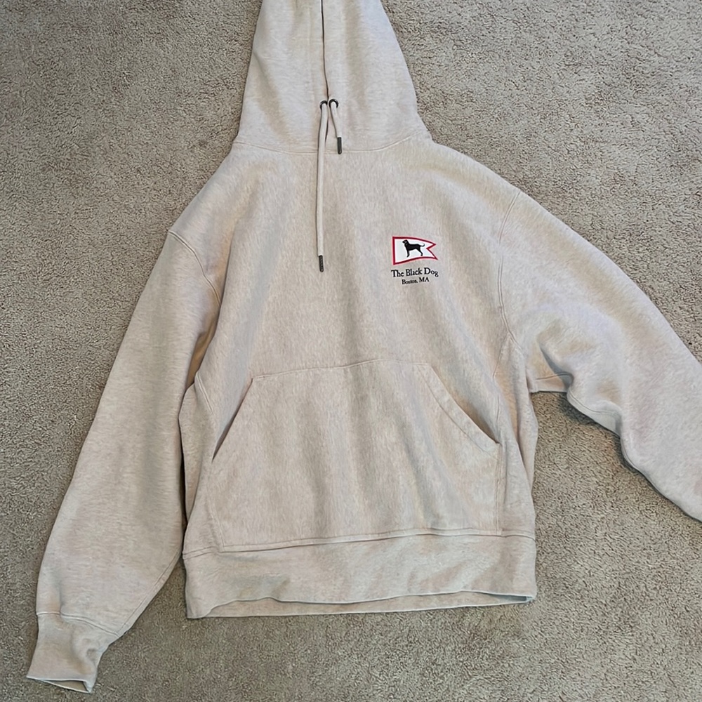The Black Dog Hoodie Oversized